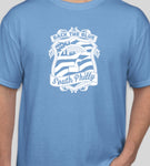 South philly back the blue t shirt