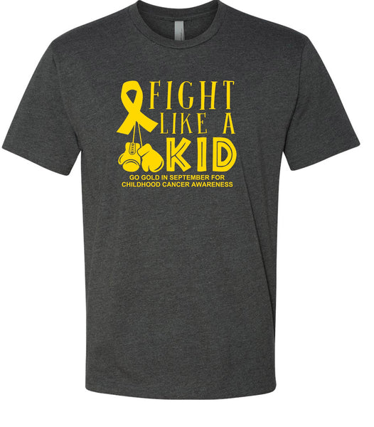 Fight Like a Kid Childhood Cancer T-Shirt