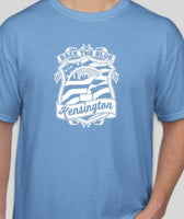 Kensington back the blue shirt