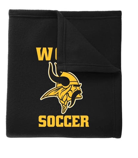 Archbishop Wood soccer blanket