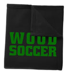 Wood soccer blanket