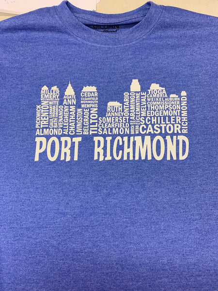 Port richmond skyline shirt